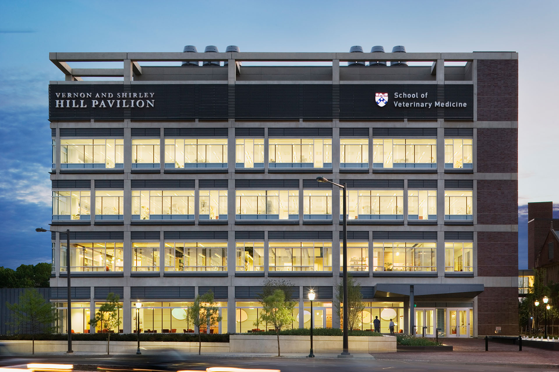 Hill Pavilion, School of Veterinary Medicine, University of Pennsylvania,Polshek Parntership Architects