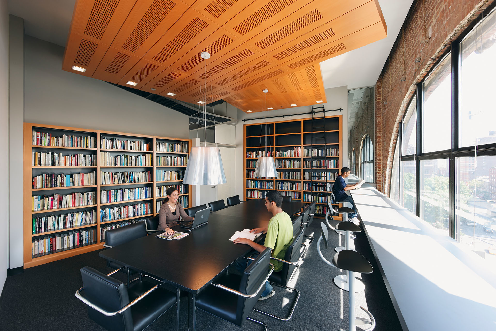 NYU Journalism Interiors, Location: New York NY, Architect: Polshek Partnership.