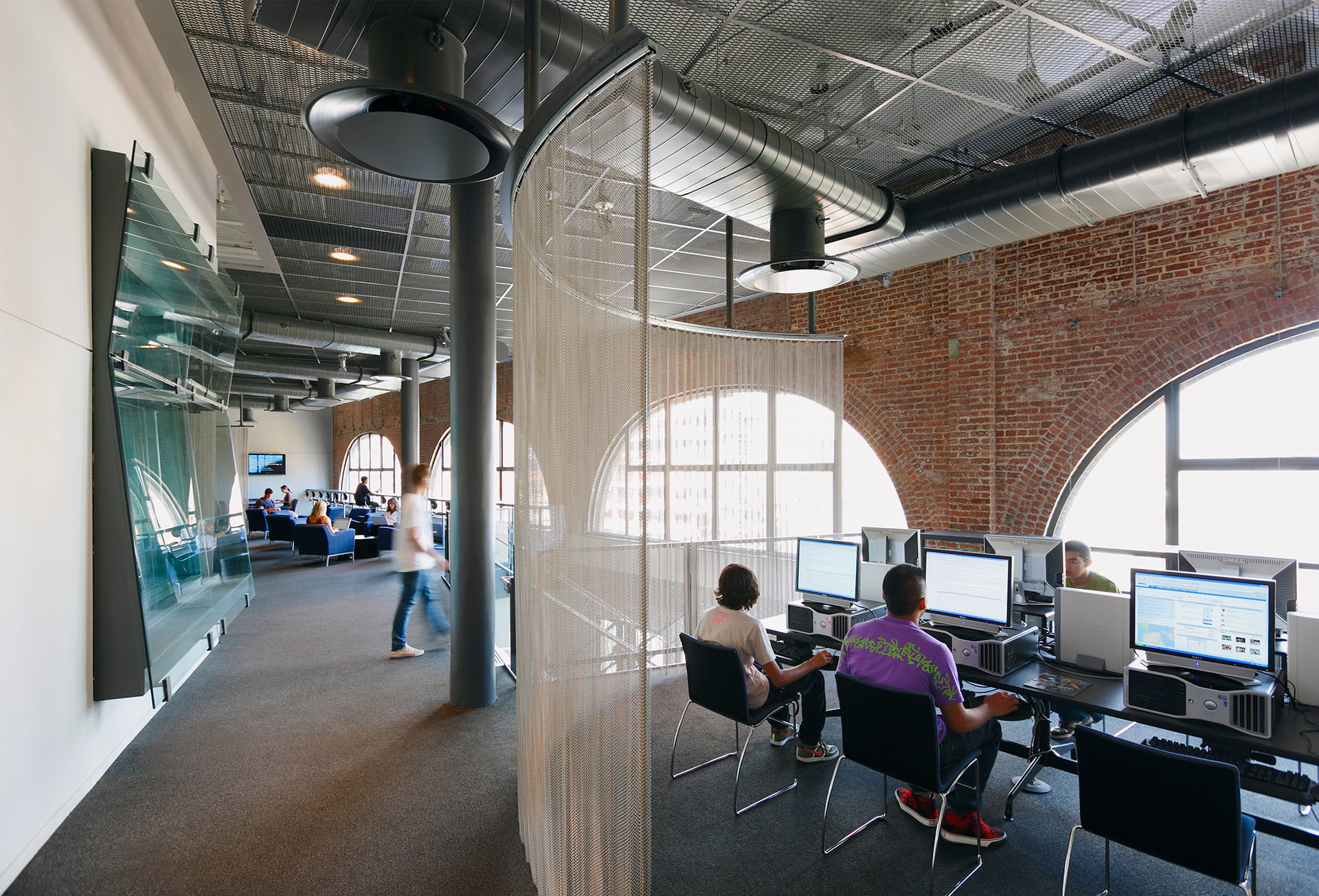 NYU Journalism Interiors, Location: New York NY, Architect: Polshek Partnership.