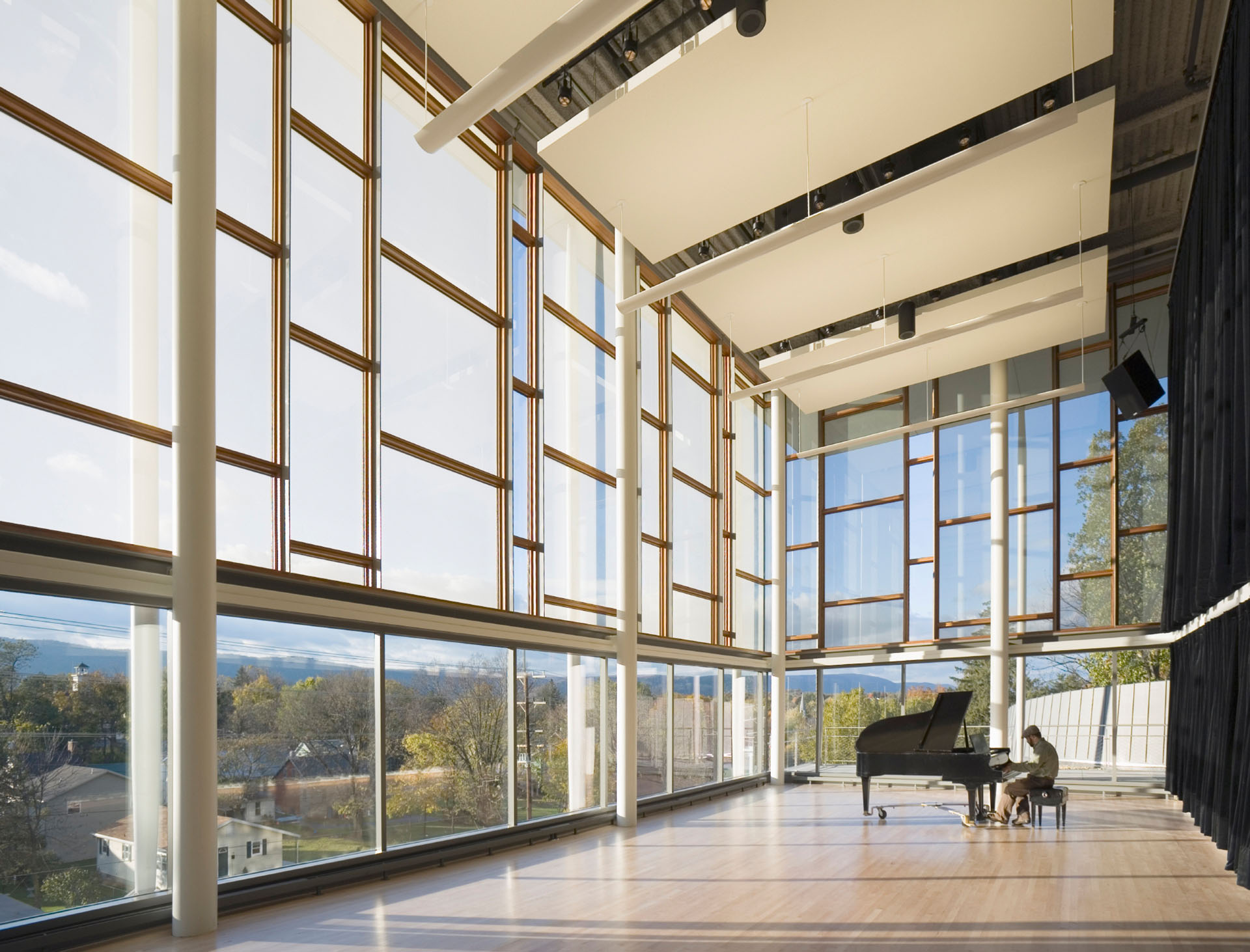 Burgin Performing Arts Center; Mercersburg Academy; Mercersburg; Pennsylvania; Polshek Partnership Architects