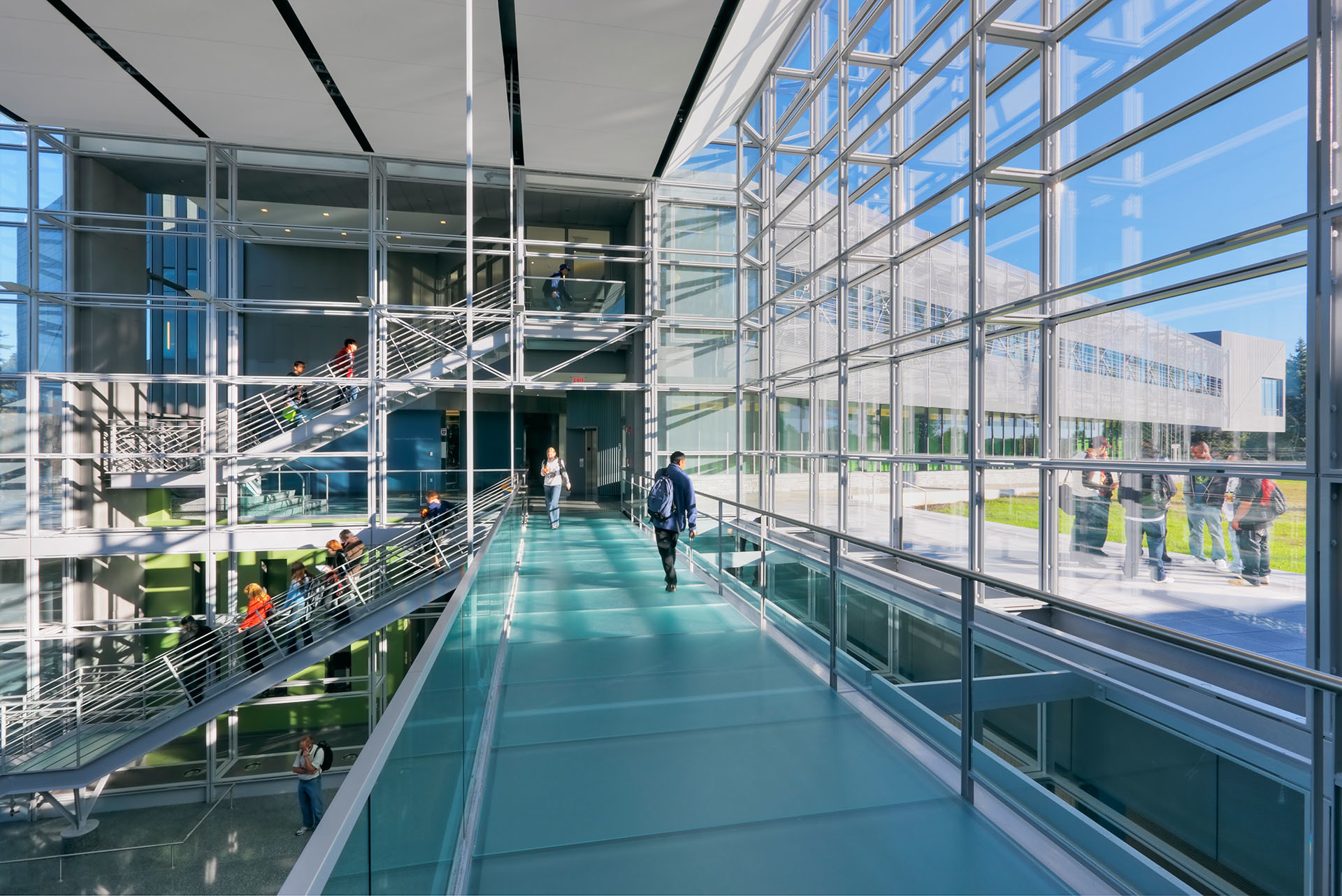 Westchester Community College, Gateway Center, Location: Valhalla NY, Architect: Ennead Architects